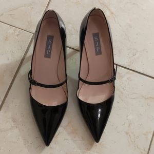 SJP Nirvana 70mm Patent Mary Janes